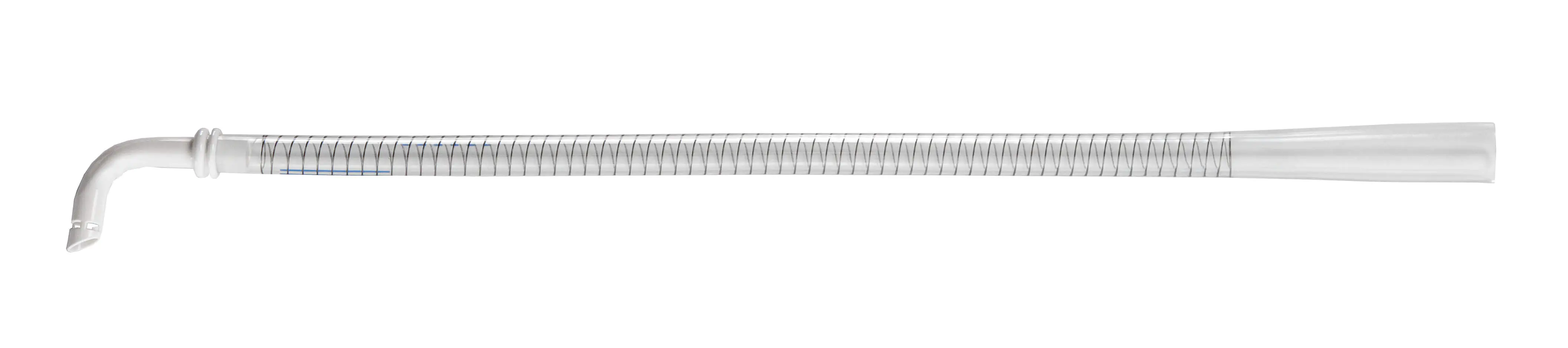 Venous Return Cannulae, Single Stage, 90  Tip with Suture Collar, Wire-reinforced Tubing, 18 Fr, V132-18 image