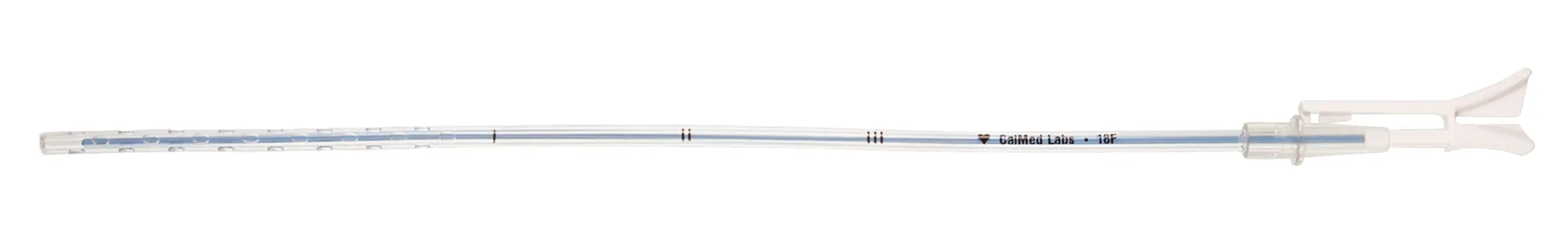 Vents, PVC Open Blunt Tip, with removeable Stylet, with Two Positions Latching Device, 18 Fr, VT-53218 image