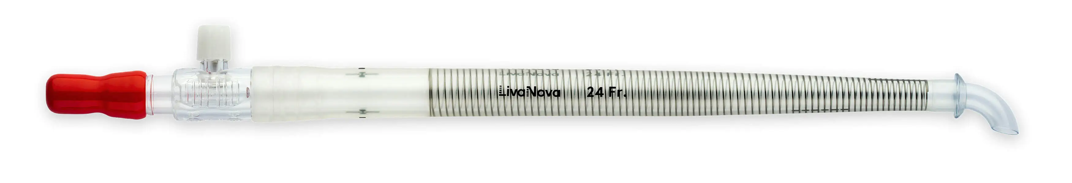 Arterial Cannulae, PureFlex, Curved Tip, With Suture Collar, Wire-reinforced Tubing, 22 Fr/ 7.3 mm, RA22-1BB image